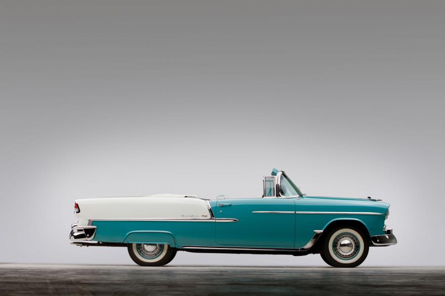  Chevrolet Bel Air Convertible 1955 года  (фото 32 из 104)